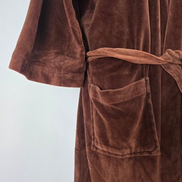 Vintage Christian Dior Monsieur Brown Bathrobe Size L - Picture 3 of 12